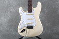 Fender 1989 MIJ Stratocaster - Left Handed - White - 2nd Hand