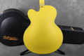 Dangelico EXL-1 Limited Edition Jazz Guitar - Yellow w/Hard Case - 2nd Hand