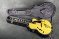 Dangelico EXL-1 Limited Edition Jazz Guitar - Yellow w/Hard Case - 2nd Hand