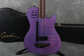 Godin A5 Ultra Robert Trujillo Bass, Metallica - Purple Flame - Case - 2nd Hand