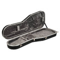 Hiscox Gibson Style Guitar with Bigsby Tremolo Guitar Case - Black/Silver