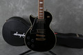 Epiphone Les Paul Custom - Left Handed - Black w/Hard Case - 2nd Hand