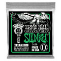 Ernie Ball Not Even Slinky Coated Titanium Guitar Strings, 12-56