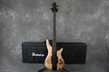 Ibanez Premium SR1700B-NT Bass Guitar - Poplar Burl w/Hard Case - 2nd Hand