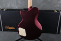 D'Angelico Atlantic Deluxe Ltd. Edition - Wine Mist w/Hard Case - 2nd Hand