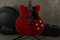 Hofner Contemporary HCT Verythin Anniversary - Red w/Hard Case - 2nd Hand