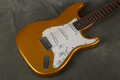 Aria STG 003 Electric Guitar - Gold Sparkle w/Gig Bag - 2nd Hand