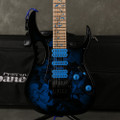 Ibanez JEM Series JEM77P - Blue Floral Pattern w/Hard Case - 2nd Hand