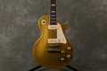 Vintage V100 Reissued Electric Guitar - Gold Top - 2nd Hand