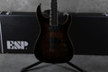 ESP LTD JM-II Signature MH Series Guitar - Black Shadow Burst w/Case - 2nd Hand