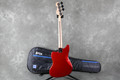 Squier Jaguar Bass Short Scale - Cherry Red - Gig Bag - 2nd Hand