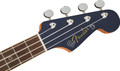 Fender Dhani Harrison Ukulele - Sapphire Blue Transparent