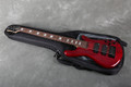 Spector Rebop 5 DLX - Black Cherry Gloss - Gig Bag - 2nd Hand