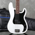 Squier Vintage Modified Precision Bass - White - Gig Bag - 2nd Hand