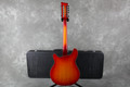 Italia Rimini 12 String Guitar - Sunburst - Hard Case - 2nd Hand