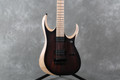 Ibanez RGDIX6MRW-CBF Iron Label - Charcoal Brown Burst Flat - 2nd Hand