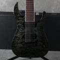 Jackson JS32-8 Dinky DKA QM - Trans Black - Hard Case - 2nd Hand