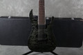 Jackson JS32-8 Dinky DKA QM - Trans Black - Hard Case - 2nd Hand