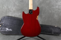 Fender 1978 Music Master Bass - Trans Red - Case - 2nd Hand