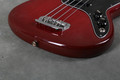 Fender 1978 Music Master Bass - Trans Red - Case - 2nd Hand