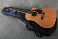 Epiphone AJ-220SCE Acoustic-Electric Guitar - Natural - Gig Bag - 2nd Hand