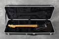 Fender Modern Player Thinline Telecaster Deluxe - Trans Black - Case - 2nd Hand