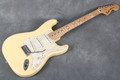 Fender Deluxe Roadhouse Stratocaster - Vintage White - Gig Bag - 2nd Hand