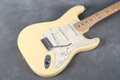 Fender Deluxe Roadhouse Stratocaster - Vintage White - Gig Bag - 2nd Hand