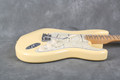 Fender Deluxe Roadhouse Stratocaster - Vintage White - Gig Bag - 2nd Hand