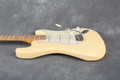 Fender Deluxe Roadhouse Stratocaster - Vintage White - Gig Bag - 2nd Hand