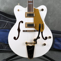 Gretsch G5422TG Electromatic - Snowcrest White - Gig Bag - 2nd Hand