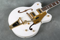 Gretsch G5422TG Electromatic - Snowcrest White - Gig Bag - 2nd Hand