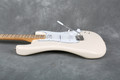 Fender EOB Sustainer Stratocaster - Olympic White - Gig Bag - 2nd Hand