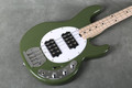 Sterling by Music Man Stingray4HH - Olive Green - Gig Bag - 2nd Hand