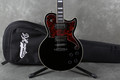 D'Angelico Premier Atlantic - Black - Gig Bag - 2nd Hand