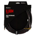 Jackson High Performance Cable - Black and Red - 21.85ft