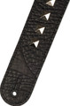 Jackson Metal Stud Leather Strap, Metal Stud - Black