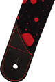 Jackson Splatter Strap - Black and Red