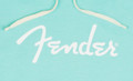 Fender Spaghetti Logo Hoodie, Daphne Blue - Medium