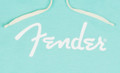 Fender Spaghetti Logo Hoodie, Daphne Blue - Large