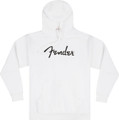 Fender Spaghetti Logo Hoodie, Olympic White - Small