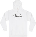 Fender Spaghetti Logo Hoodie, Olympic White - Medium