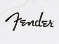 Fender Spaghetti Logo Hoodie, Olympic White - Large