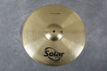 Sabian Solar 16" Crash Cymbal - 2nd Hand - Used (119432)