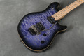 EVH Wolfgang WG Standard QM - Trans Blue Burst - Hard Case - 2nd Hand