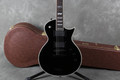 ESP LTD EC-1000 Deluxe - Black - Hard Case - 2nd Hand