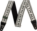 Fender George Harrison All Things Must Pass Logo Strap - White/Black