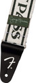 Fender George Harrison All Things Must Pass Logo Strap - White/Black