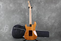 Fender American Deluxe Stratocaster HSS - Amber - Gig Bag - 2nd Hand - Used
