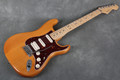 Fender American Deluxe Stratocaster HSS - Amber - Gig Bag - 2nd Hand - Used